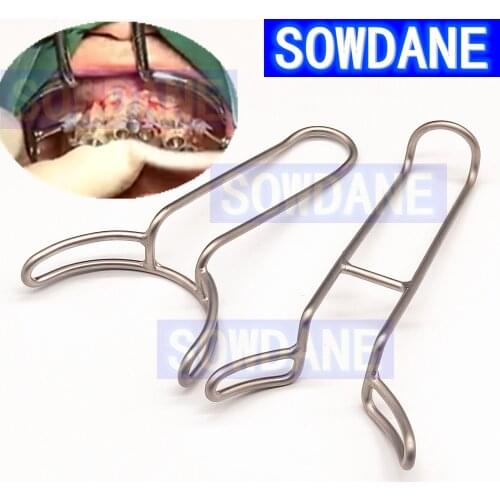 Dental Implant Vestibulum Retractor Large Mouth Gag Opener Teeth Retractor Dentist Surgical Instrument Tooth Whitening