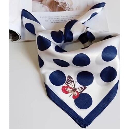 FLORAL SQUARE 100% Real Mulberry SILK SCARF Silk Satin Neckerchiefs factory sale MIXED 50 pcs/lot #4099