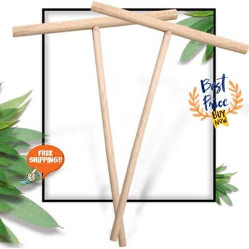 3 Pcs Wood Crepe Maker Pancake Batter Wooden Spreader Stick Home Kitchen Gadgets DIY Baking Cooking Cake Tools egg cake scraper