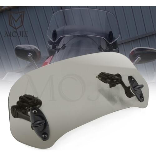 Motorcycle Windshield Extension Spoiler Windscreen Air Deflector For Honda CB400/CB400SF/CB400 VTEC CB400X CB500 CB500F CB500R