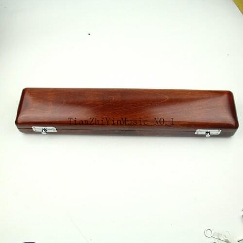 1pcs Excellent 17open holes wooden flute case beautiful
