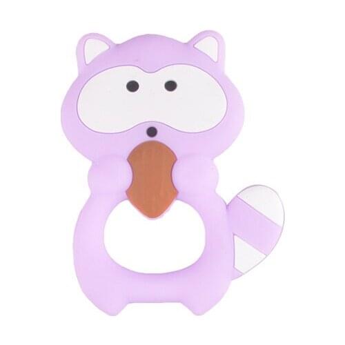 10pcs Silicone Teether Animal Baby Teether Pendant Food Grade BPA Free Baby Teething Chew Charms Silicone Beads Toy Gift