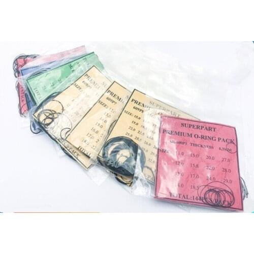 144 PCs High Quality Watch Gaskets 1 Gross Assorted Bulk O-Ring Gaskets