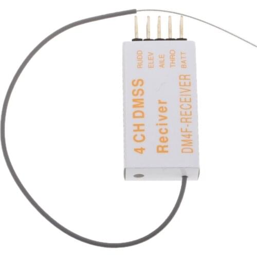 2.4G 4CH DMSS DM4F 4-Channels Receiver For XG6 XG7 XG8 XG11