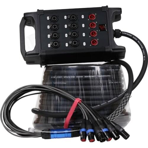 Audio Snake Cable 12-channel Stage Lighting Transmission Signal Cable/Multi-Core Stage Console Cable