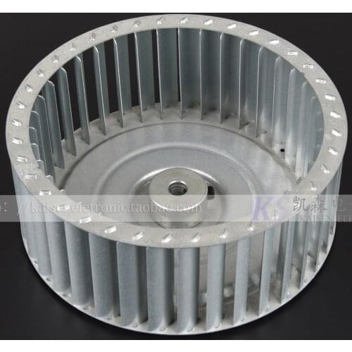 52 mm inner hole diameter is 133 mm * high 8 mm aluminized steel motor blower centrifugal rotor blades