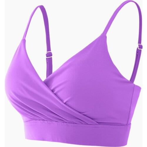 Breathable Anti-sweat Sport Bras Women Gym Clothing High Elastic Push Up Bra Running Exercise Fitness Crop Top Workout Underwear