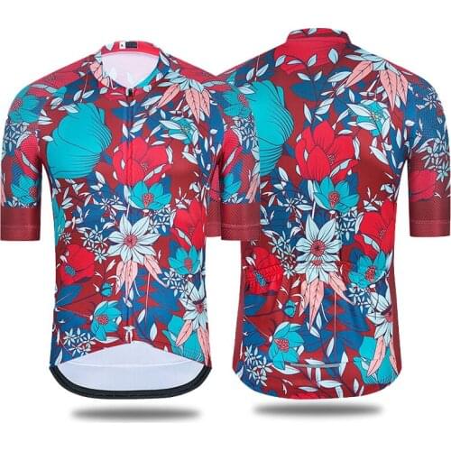 Summer 2020 Cycling Jersey Mens Bike Jerseys Bicycle Tops pro Team Ropa Ciclismo mtb Mountain Shirt cycle jersey breathable