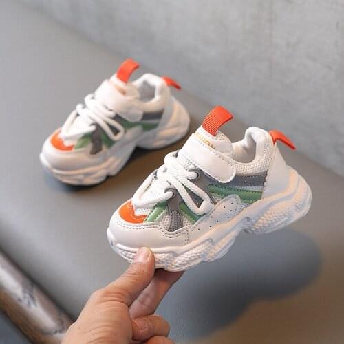 Kids Shoes for Toddler Boys Baby Toddler Sneakers Fashion Boutique Breathable Little Children Girls Sports Off White Shoes mnk20