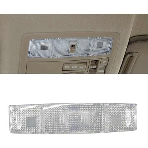 Car Interior Reading Lamp Lampshade Car Interior Ceiling Lamp Cover for Toyota Highlander 2009-2014