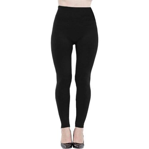 Top Selling Winter Pants Women Fleece Lined Leggings Soft High Waist Slimming Warm Leggings Warm Home Pants брюки женские
