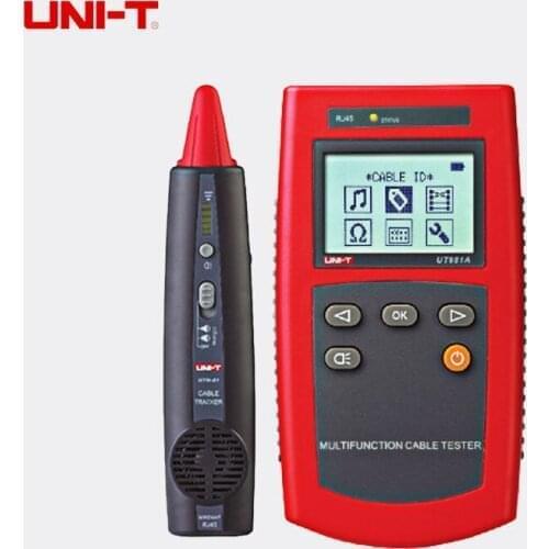 UNI-T UT681A Multi-Function Cable Finder Set Network Tester Cable Tester Hunt Instrument Check Line Device