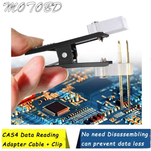 New Adapter For BMW CAS4 Data Reading Adapter Cable + Clip Suitable for VVDI PROG Programmer No need Disassembling