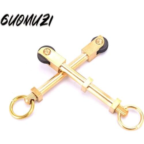 New Outdoor Flint Fire Starter Mini Brass Pulley Permanent Match Fire Stick Igniter Products