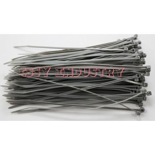 100 pcs/lot self-locking nylon cable tie 4.5*200 opp bag package 10 different color for your choose