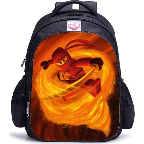 Children School Bags ninjago Game Schoolbag for Boy Backpack Game Printing Book Bag Backpack for Teenagers sac a dos enfant