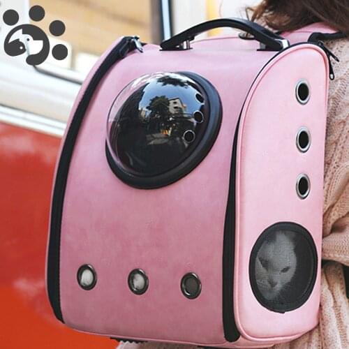 Cat Bags for Pet Outdoor Cats Backpack Window Bag Cat Carrier Capsule Great Ball Bags for Cats Kitten Outdoor Pet Mochila Gato