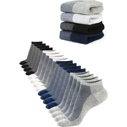 YENİ socksbox 10 Lu Erkek Dikişsiz Kısa Çorap( 41-45) NUMARALAR