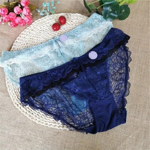 Women Lace G-string Briefs Panties Seamless Thongs Lingerie Underwear Knickers Hot Sexy Ladies Hollow Out Lace Panties Black Red