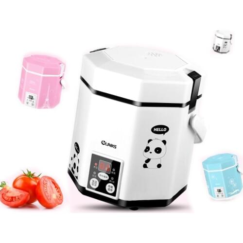 1.2L Mini Rice Cooker Intelligent Time-Appointment Electric Porridge Cooker Suitable for 1-2 People CFXB12-200B