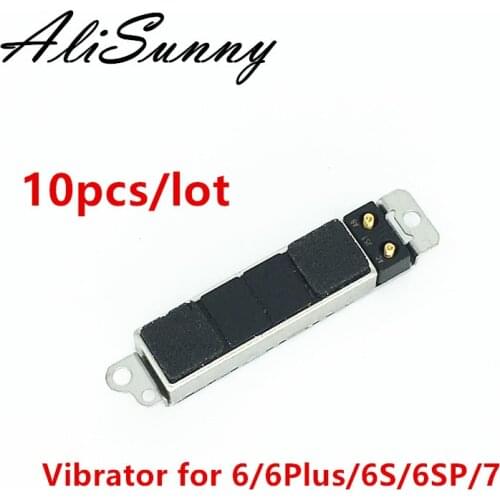 AliSunny 10pcs Vibrator for iPhone 6 6S PLUS 7 Silent Motor Vibration Flex Cable Replacement Parts