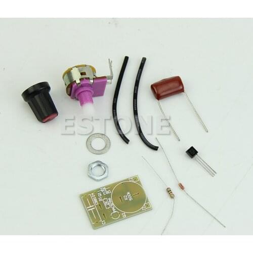 100W Dimmer Module with Switch Speed Regulation Module DIY Kit Components