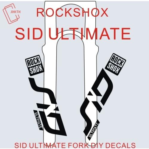 2020 SID PIKE LYRIK ULTIMATE Rockshox Front Fork Sticker for Bicycle Cycling Mountain Bike Bike Decoration Cycling MTB Decals