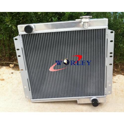 3 core aluminum radiator for TOYOTA Land cruiser FJ40 FJ45 landcruiser Petrol MT 56mm