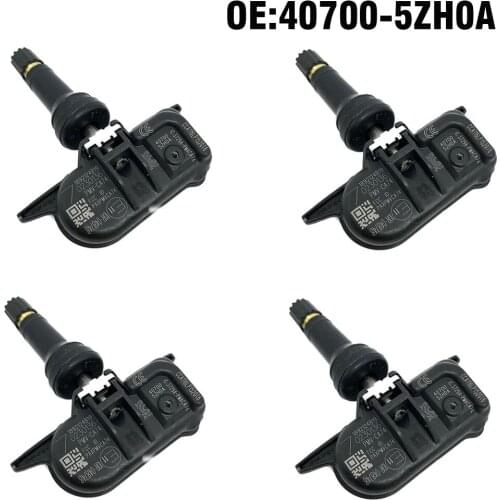 4PCS Car Tire Pressure Monitor Sensor TPMS 433MHZ For Nissan Micra K13 Nissan Patrol VI 40700-5ZH0A PMV-CA74 40700-3HN0B