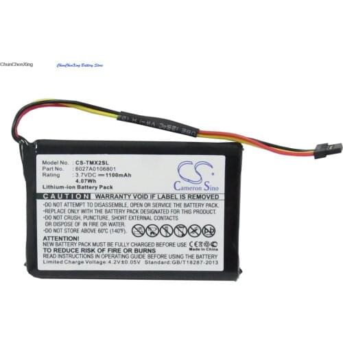 Cameron Sino 1100mAh Battery 6027A0106801 for TomTom 4ET0.002.02, 4ET03, XL Holiday, XL IQ, XL Live 4EM0.001.02, XL2 V4