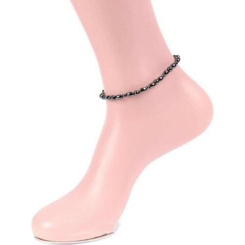 Magnetic Slimming Anklet Bracelet Black Gallstone Weight Loss Stimulating Acupoints Therapy Fat Burning Loss Weight