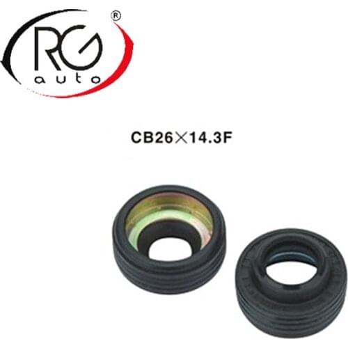 Car air conditioning compressor / LIP TYPE with RUBBER-MOUNTED shaft seal ring/for Volkswagen sanden