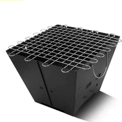 Haide®-Folding BBQ Grill Portable Compact Charcoal Barbecue Grill Garden Outdoor Camping Barbecue Or Heater