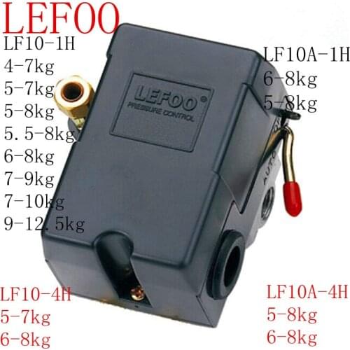 Custom lefoo Force, LF10-1H Air Compressor Pump Pressure Switch 220V380V Air Pressure Switch Pressure Controller