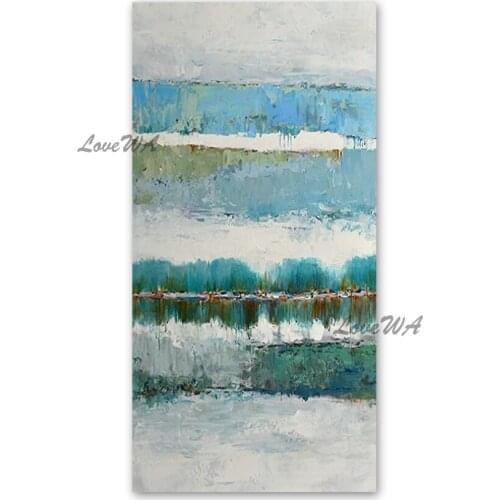 Abstract Art Painting New Arrival Acrylic Paintings Hotel Room Wall Decorative Item Art No Frame Panel Canvas Artwork For Home