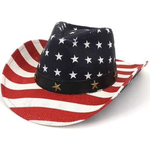 Western Cowboy Hat for Men Women summer hats fishing hat Outdoor Woven hat men fashion hats Retro straw hat