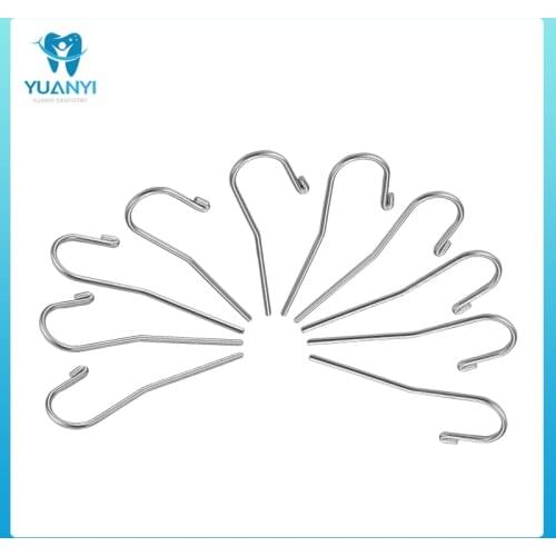 10Pcs dental lip hook tools canal measuring instrument accessories Denture Instrument Teeth Whitening Mouth Hook Apex Locator