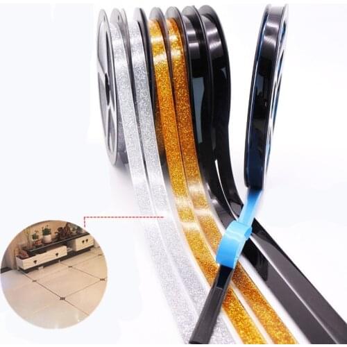 6M/roll Self-adhesive Ceramic Tile Gap Tape floor Decoration living room Bathroom Kitchen Mildewproof Waterproof Caulk Strip Se