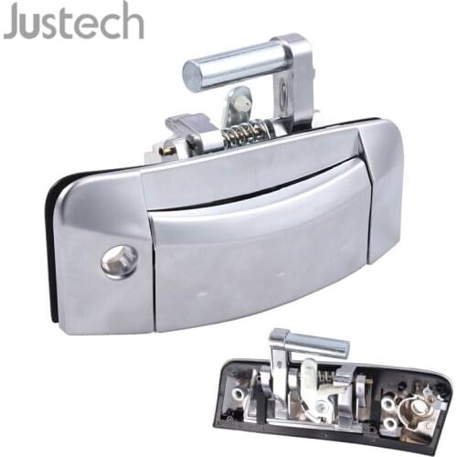 Justech Car Outside Exterior Outer Door Handle 80607-CD41E 80607-CD41D For 2003-2009 Nissan 350Z Left/Driver Silver Door Handle