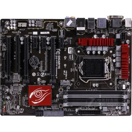 Free shipping original motherboard for gigabyte GA-Z97X-SLI LGA 1150 DDR3 Z97X-SLI USB2.0 USB3.0 32GB Z97 desktop motherboard