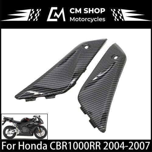 Motorcycle For HONDA Model ABS Carbon Fiber Material Left And Right Small Dashboard Motorcycle Side Board CBR1000RR 2004-2007