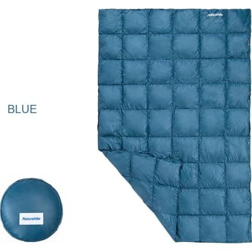 Naturehike Sleeping Bag Down Quilt Shawl Blanket 220g Splicable Portable Goose Down Travel Blanket 800FP Outdoor Office Warm