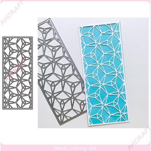 Triangular Hollow Frame Metal Cutting Dies for DIY Scrapbooking Photo Album Decorative Embossing Paper Card Crafts Die 2021