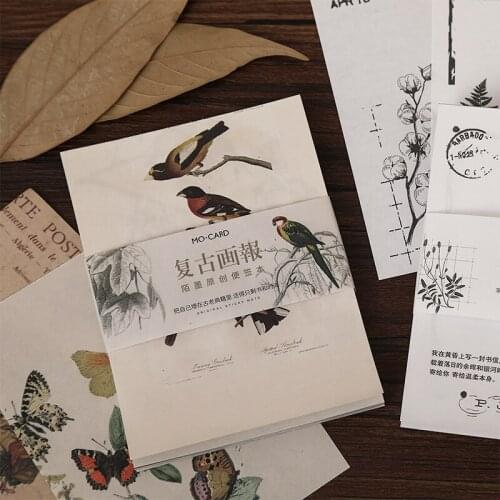 20sets/lot Memo Pads Sticky Notes Simple retro Paper diary Scrapbooking Stickers Office School stationery Notepad