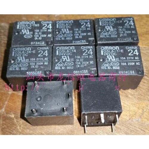 5-pin relay G5LA-1/-E/-CF/-TM/-HA T73-1C-12V/24VDC