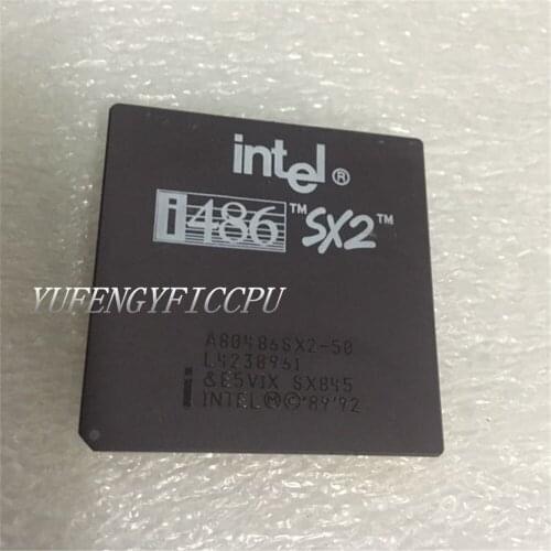A80486SX-50 Antique cpu collection testimony of history antique computer accessories