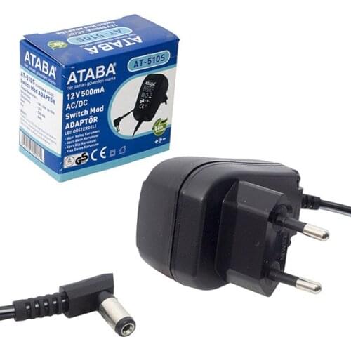ATABA AT-510S 12 VOLT 500 MAH SMPS ADAPTER