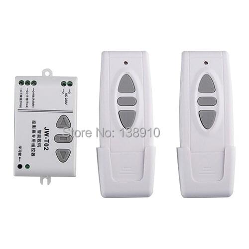 New AC220v wireless projection screen remote control switch projection curtain remote control switch electric door controller