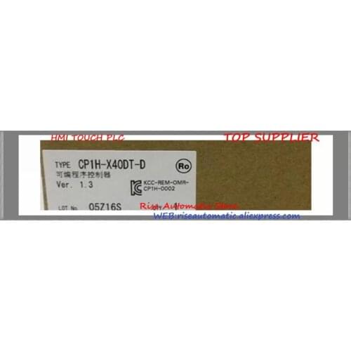 CP1H-X40DT-D 24 DI 16 DO Transistor PLC Programmable Logic Controller Module New Original