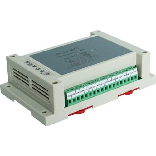 DAM3055，16-channel analog acquisition module, voltage and current acquisition 4-20mA, 1200bps ~ 115.2Kbps optional